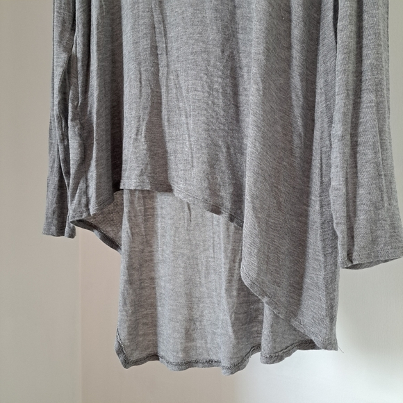 BCBGMAXAZRIA | Grey long thin light weight sweater, style Claudia Heather grey - Picture 5 of 13